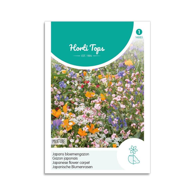 Mix Blomsterfrø "Japansk Blomsterteppe" - Horti Tops