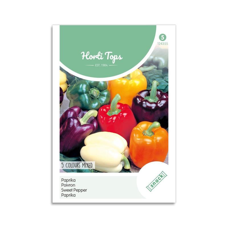 Blandet Peberfrugt Frø fra Horti Tops - Fantastisk Udvalg!