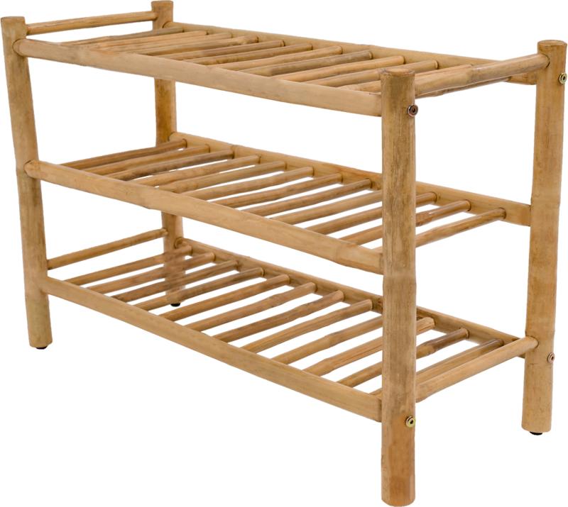 Skoreol i Bambustræ fra Nordlys Furniture - Naturlig Elegance