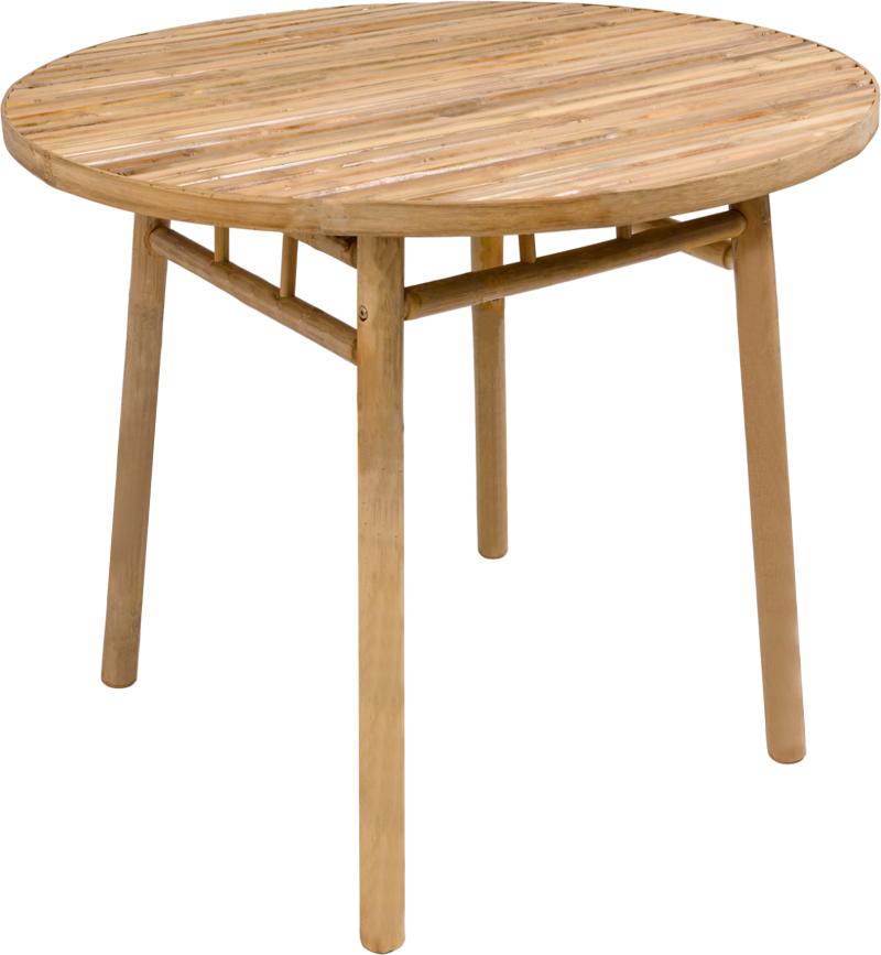 Spisebord Nordlys Furniture Ipoh Fsc-certificeret Bambus Natur ø90 Rund
