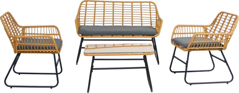 Nordlys Furniture Danang Udendørs Loungesæt i Rattan Grå