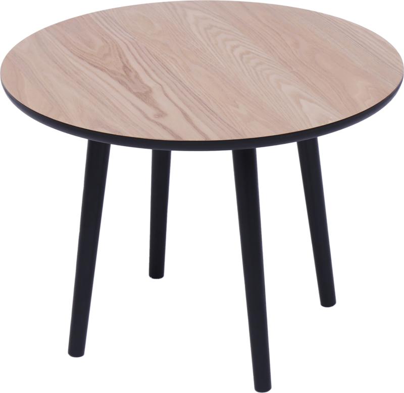 Udendørs Sidebord Nordlys Furniture Ginza ø50ã H37 Sort Fyrretræ Robust Fsc-certificeret