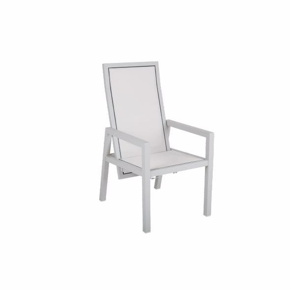 Newfort Positionsstol Light Grey Havestole   Positionsstole Brafab Enggården Havemøbler