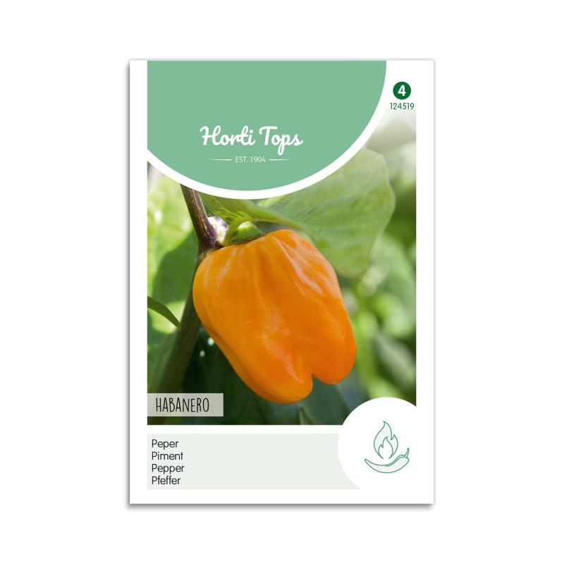 Orange Habanero Chili Frø Horti Tops