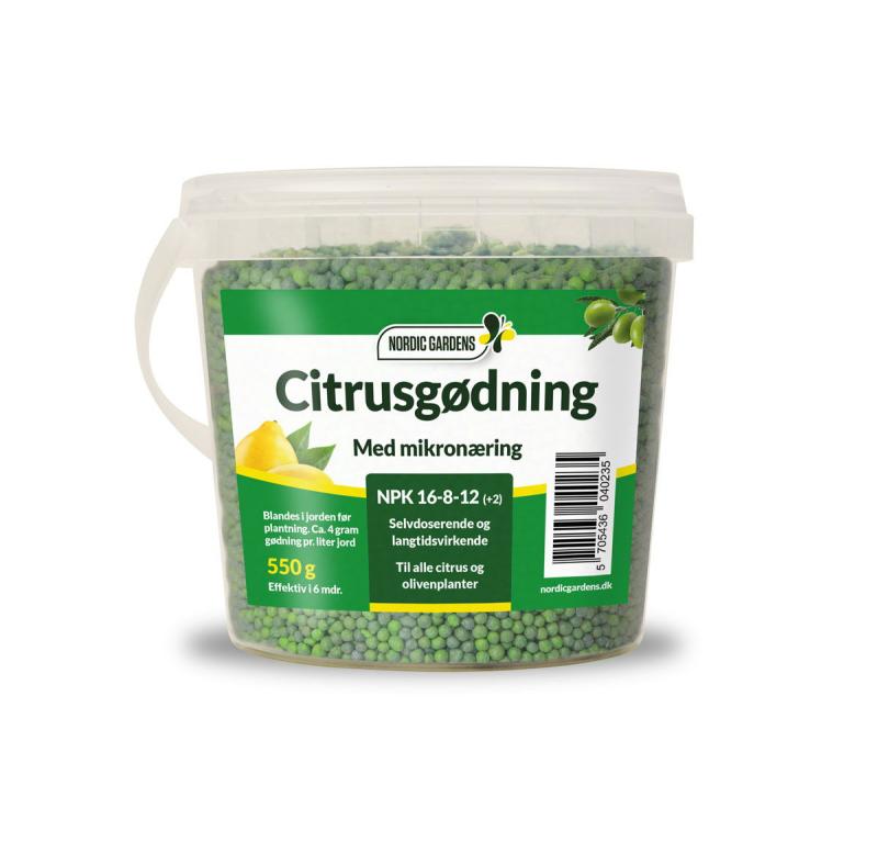 Osmocote Citrusgødning 550 g - Perfekt til citrusplanter!