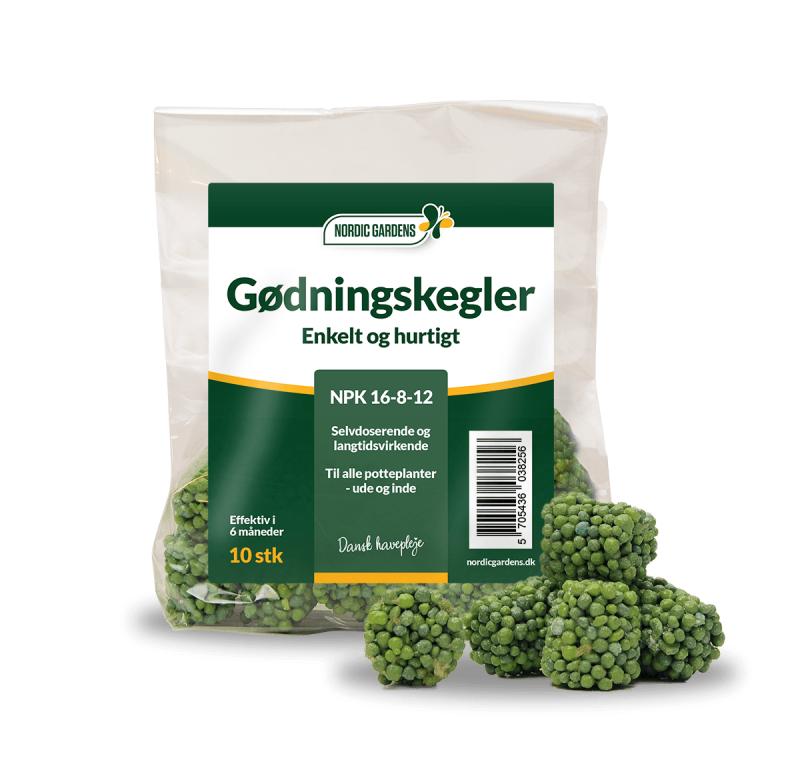 Osmocote Gødningskegler 10 Stk - Effektiv Gødning til Planter