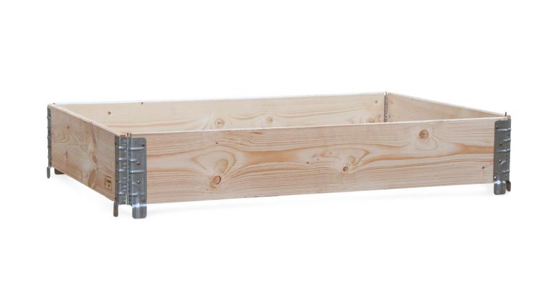 Ubehandlet Palleramme til Højbed 80x120x20 cm - Tilbud!