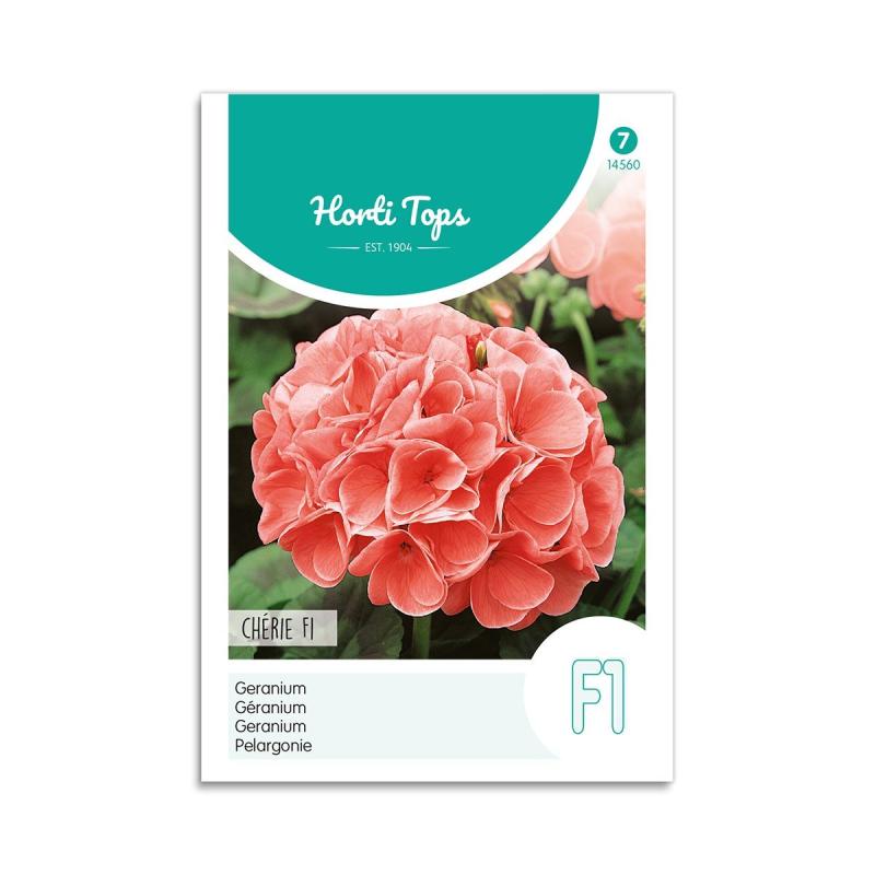 Pelargonie Frø "Chérie F1" - Smuk Blomsterfrø Til Haven