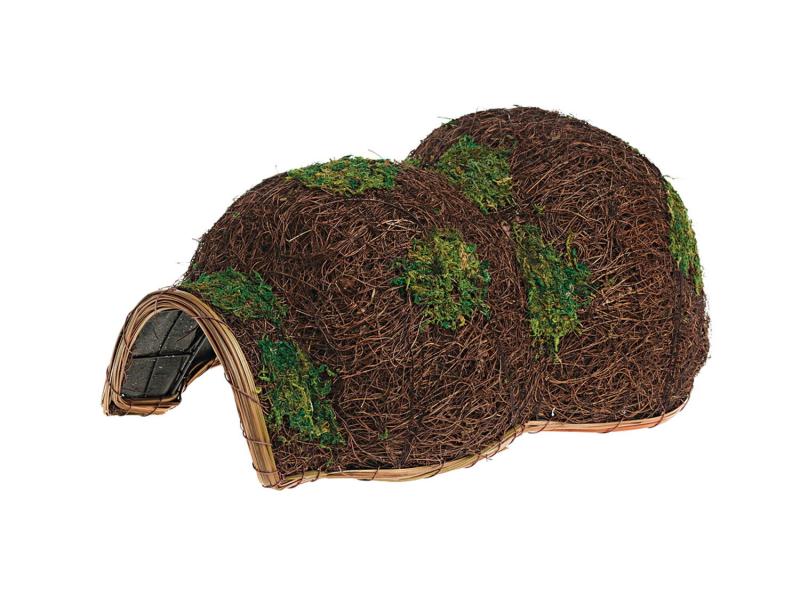 Pindsvinehus i camouflage - Beskyt dit pindsvin!