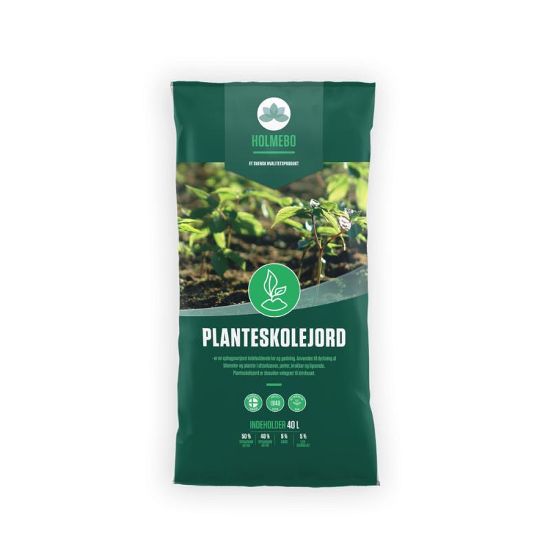 Planteskolejord 40 Liter - Perfekt til blomsterdyrkning