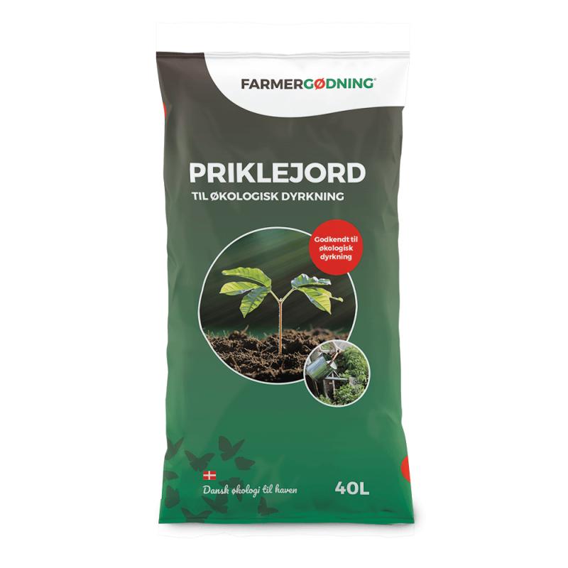 Priklejord Til økologisk Dyrkning 40 Liter