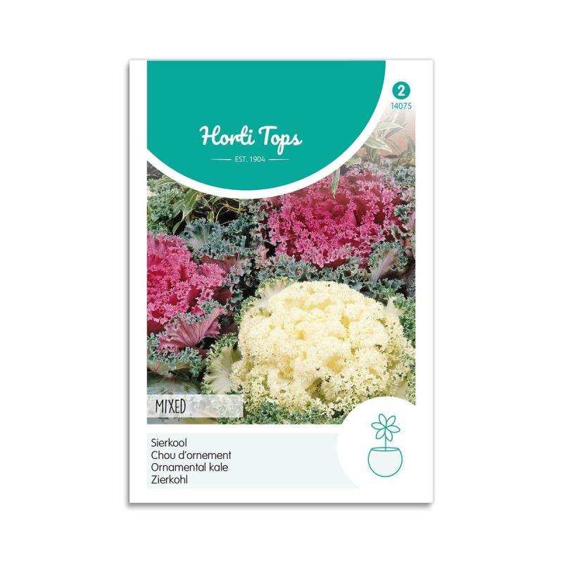 Pyntekål Mix fra Horti Tops - Smuk Blomsterfrø