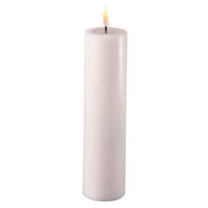Deluxe Homeart Hvide Led Bloklys 5x20