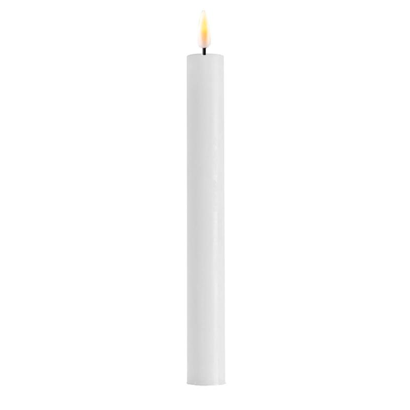 Deluxe Homeart Hvide Led Kronelys 24     Stk
