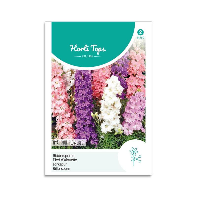 Ridderspore Frø "Hyacinth Flowered" - Fantastisk Blomsterfrø