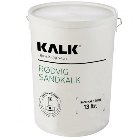 Rødvig Sandkalk  Kirkeopskrift  13 Liter Spand