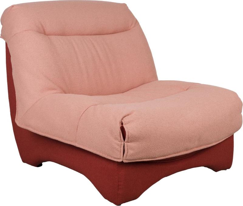 Loungestol Studio White Twister i Støvet Rosa