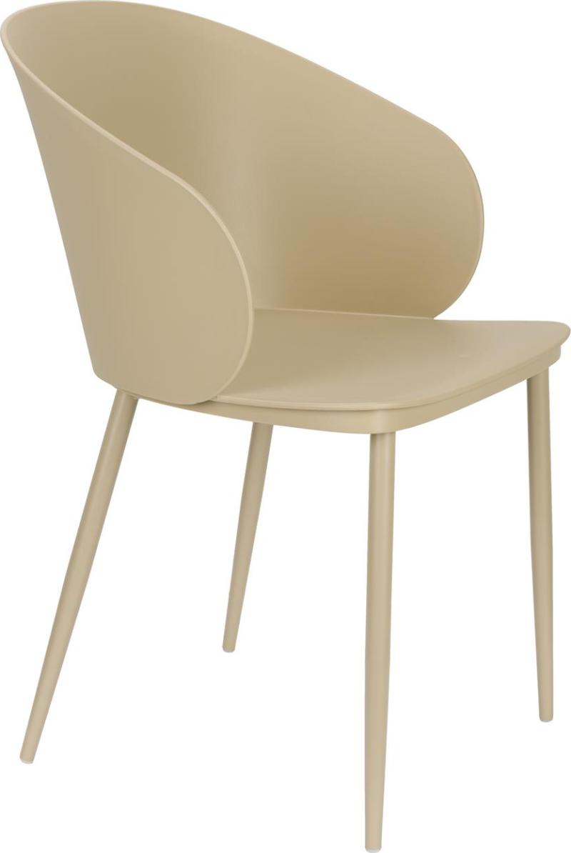 Spisebordsstol Studio White Gigi Stenlysgrå Stål 55 5ã 56 5ã 80