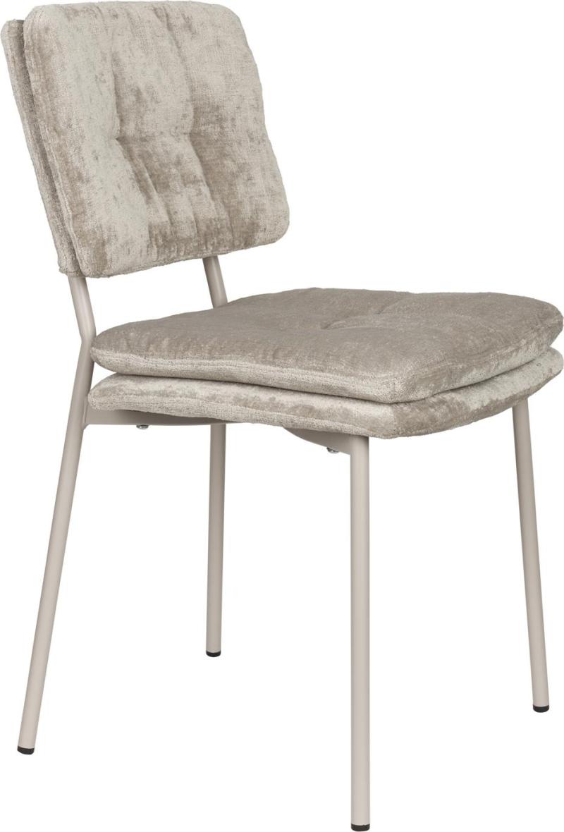 Moderne spisebordsstol i stenlysgrå fra Studio White