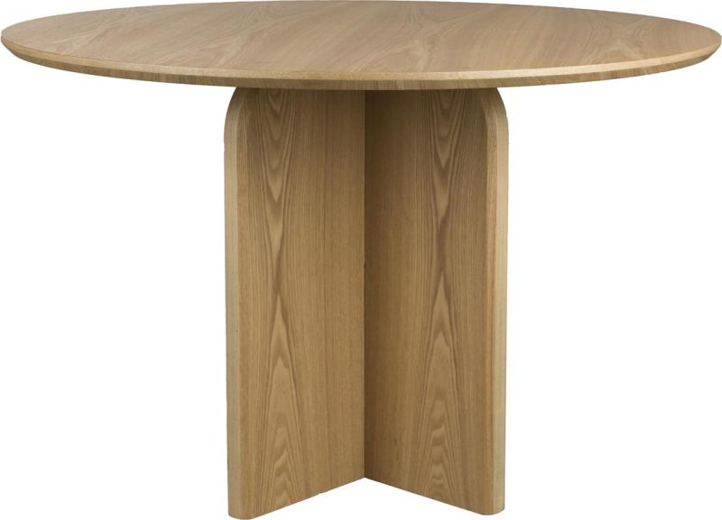Spisebord Studio White Laurent Rund ø120   Nougat Mdf