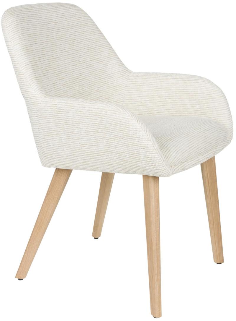 Spisebordsstol Loua i Offwhite - Skandinavisk Design
