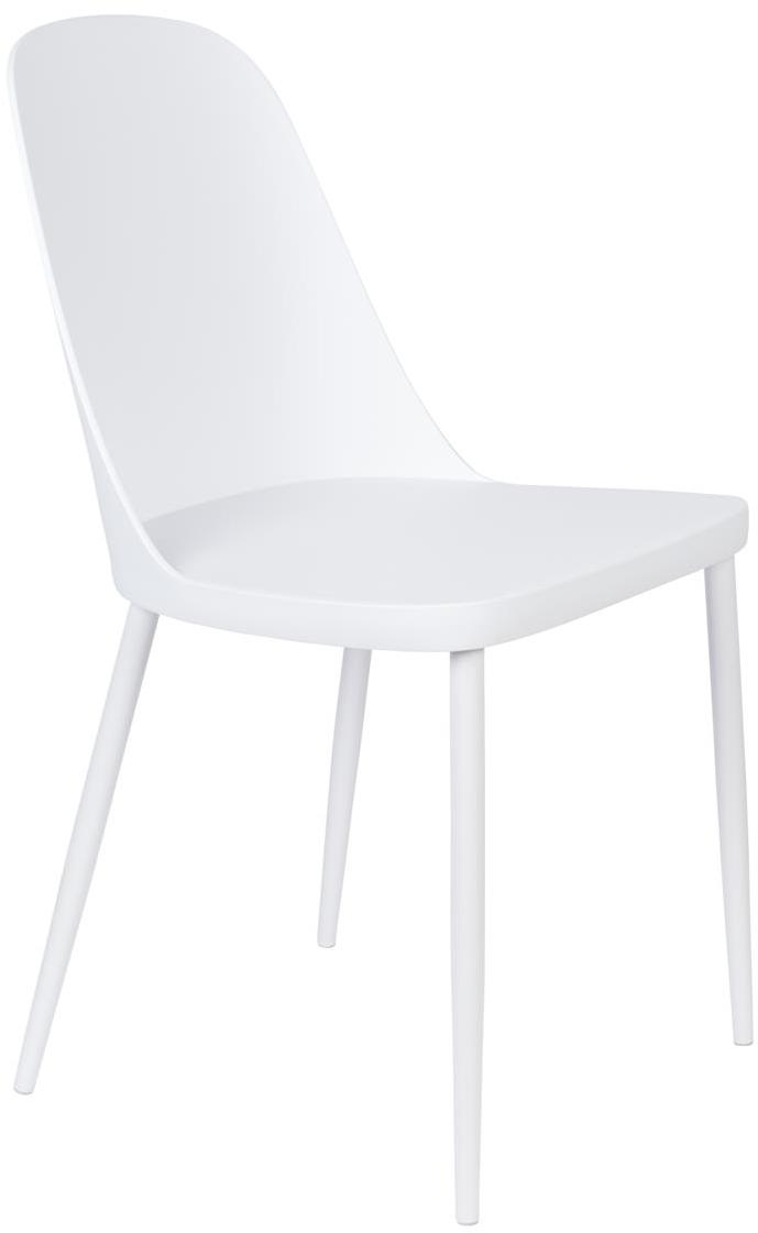 Spisebordsstol Pip i Offwhite fra Studio White - Stilfuld Elegance