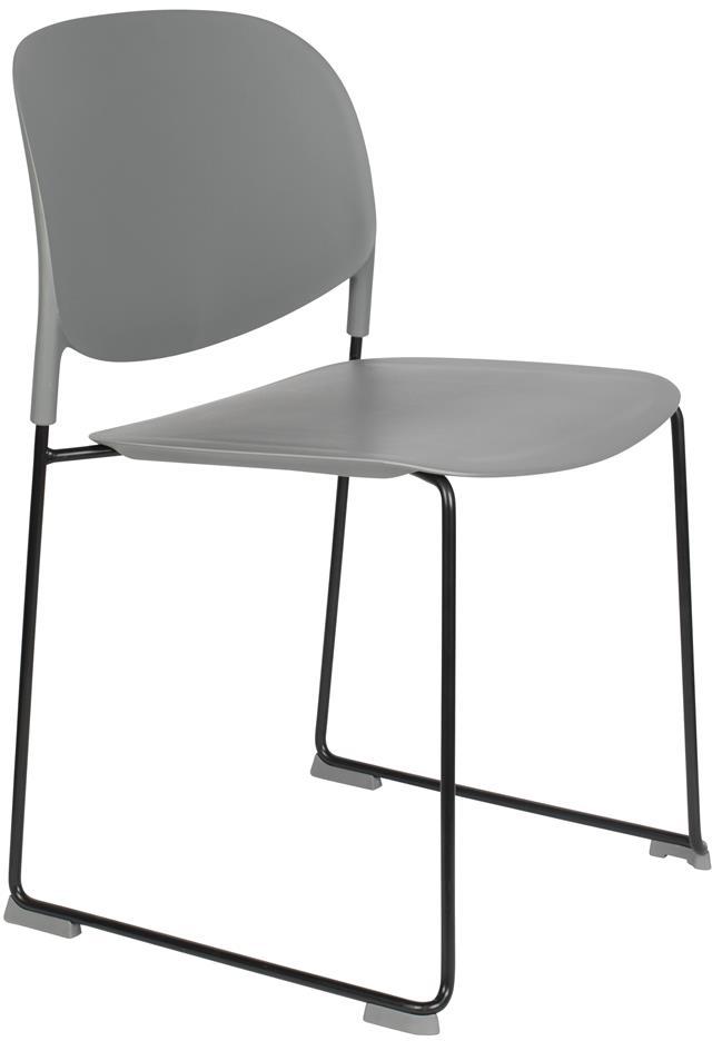 Stabelbar spisebordsstol i grå fra Studio White