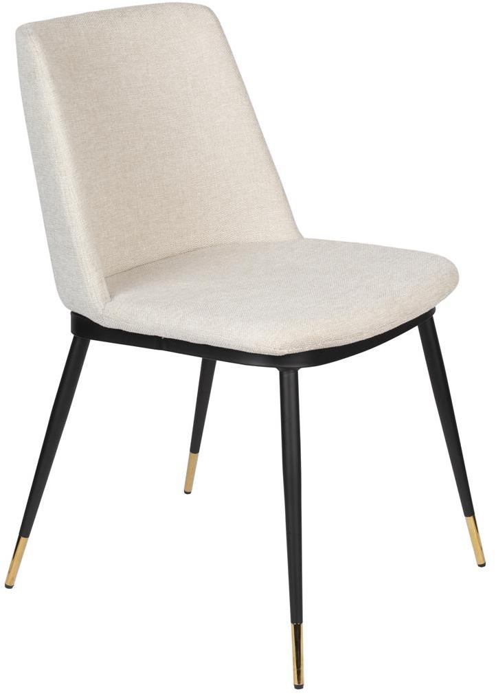 Elegant lysgrå spisebordsstol fra Studio White - Black Friday!