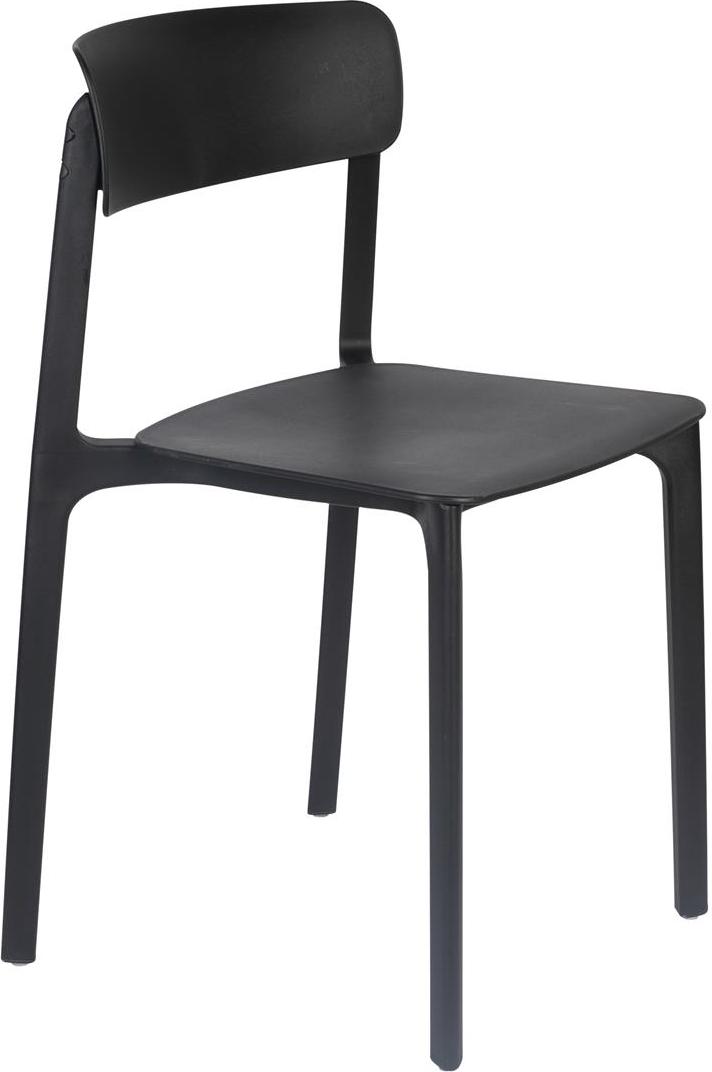 Spisebordsstol Studio White Clive Askegrå Polypropylen Plaststol