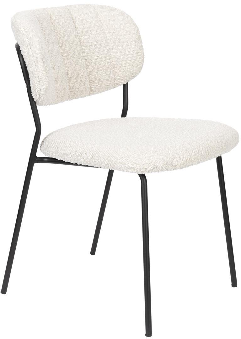 Jolien Spisebordsstol fra Studio White - Offwhite Elegance