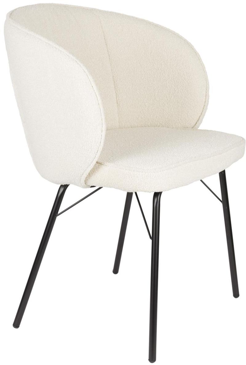 Elegant Spisebordsstol med Perlemorsfinish fra Studio White