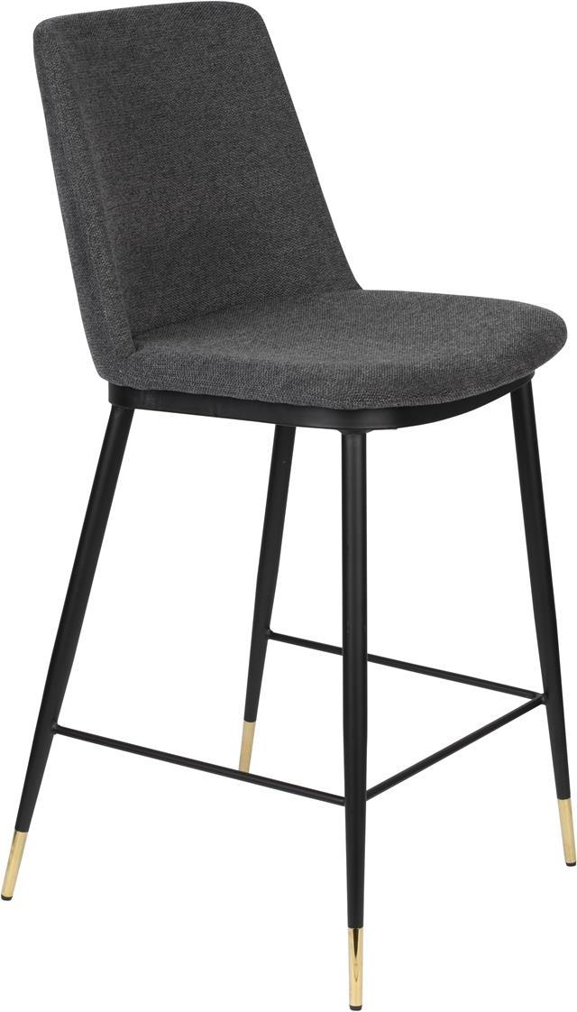 Elegant askegrå barstol fra Studio White - Lionel model