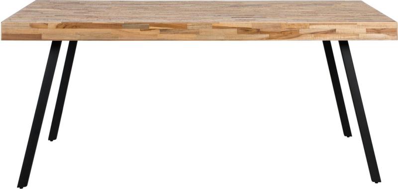 Spisebord Suri i Teak med Metalben - Elegant Design