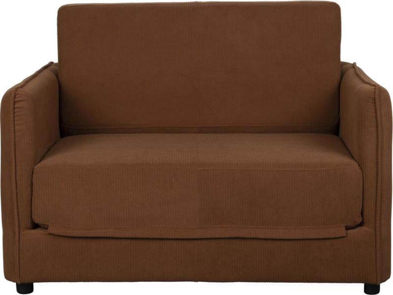Sovesofa Studio White - Mørkebrun Komfort til Stuen