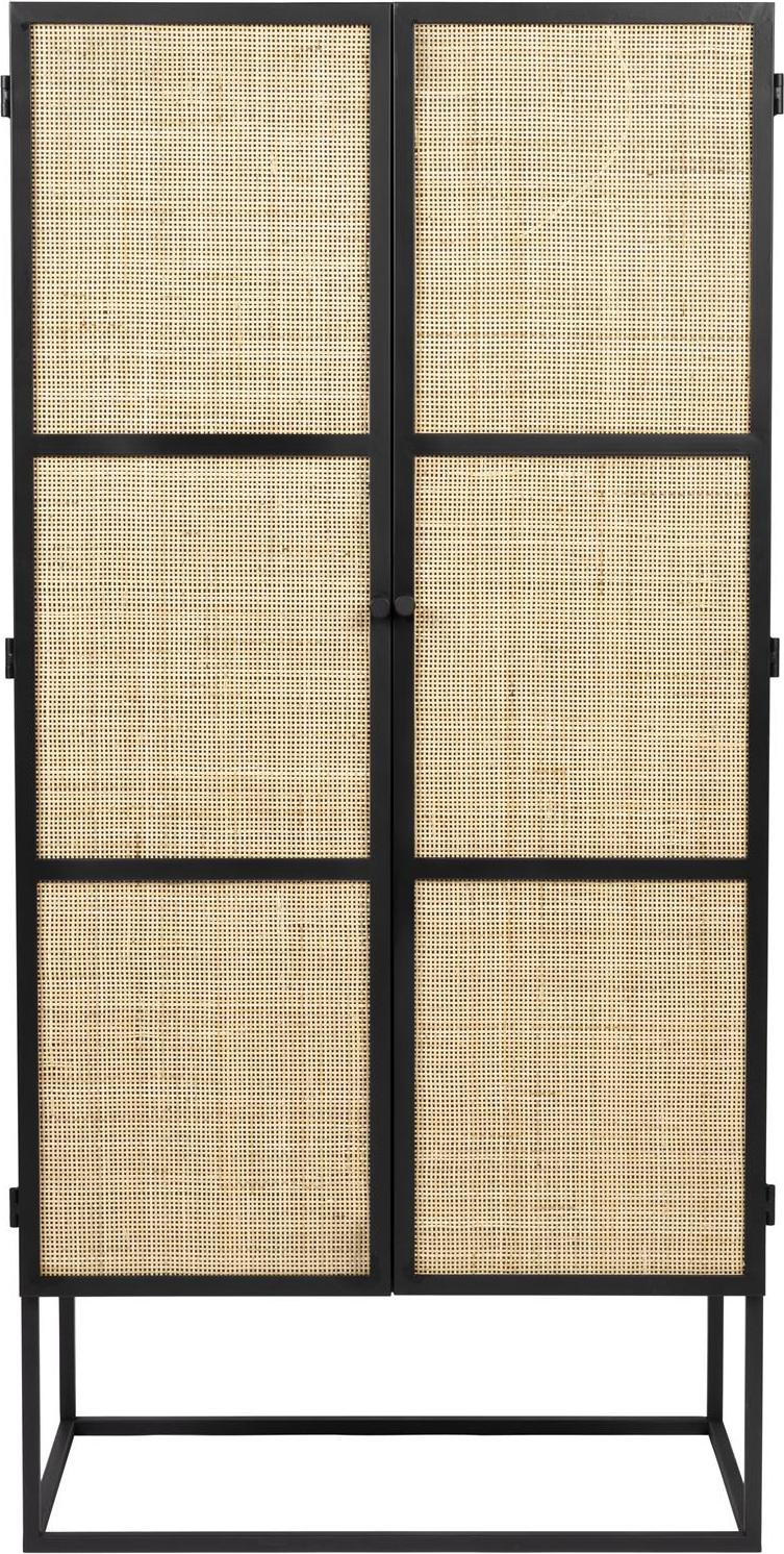 Elegant Højskab Guuji i Antracit - Japandi Design
