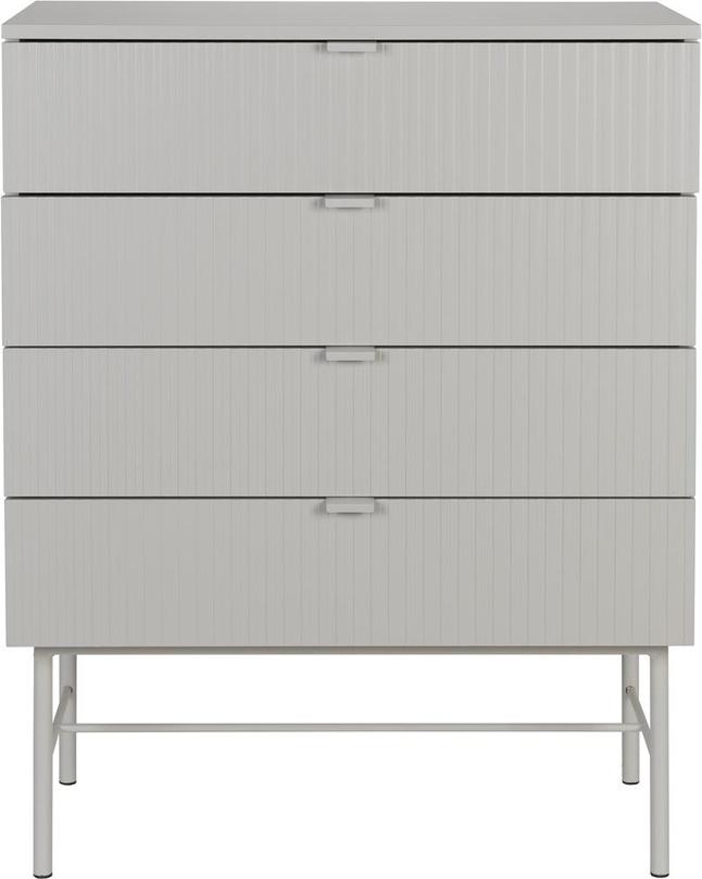 Elegant Cayo Kommode i Sølv fra Studio White