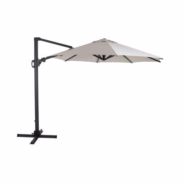 Varallo ø3m Sand Diverse   Haveparasol Brafab Enggården Havemøbler