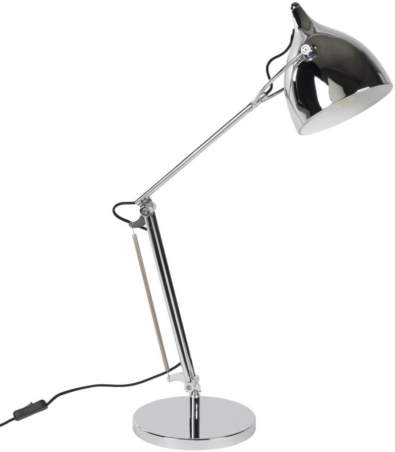 Sølvfarvet Bordlampe Zuiver Reader - Højdejusterbar Design