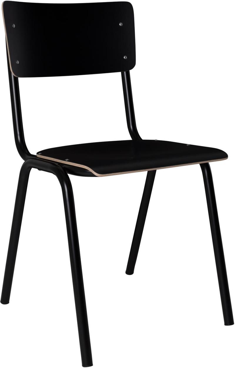 Moderne spisebordsstol Zuiver Back To School - Kulsort design