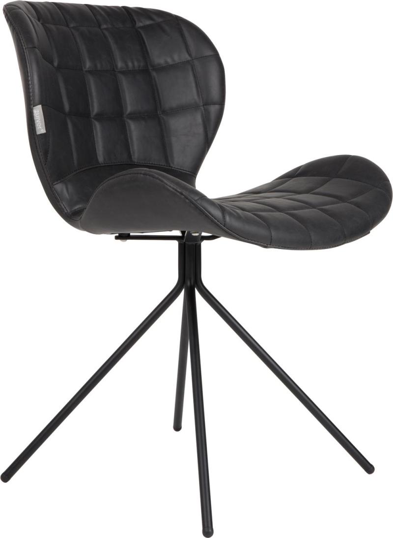 Elegant spisebordsstol Zuiver Omg i askegrå - Black Friday!
