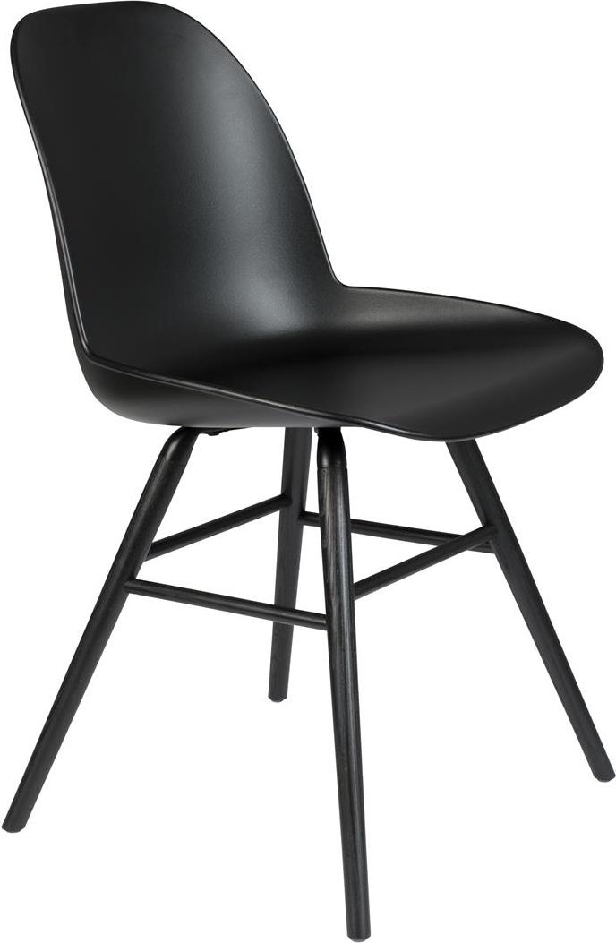 Spisebordsstol Zuiver Albert Antracit - Elegant Design
