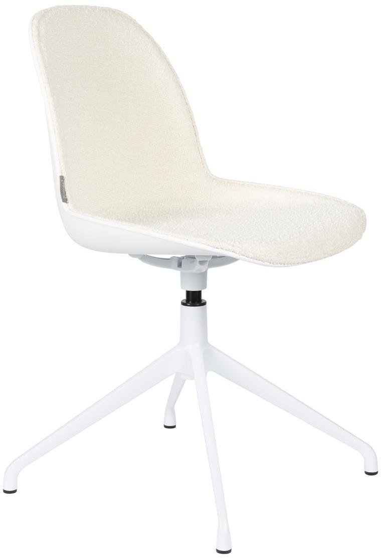 Elegant Offwhite Spisebordsstol med Drejefunktion fra Zuiver