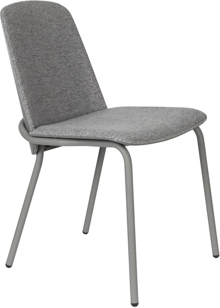 Elegant grå spisebordsstol fra Zuiver - Clip model