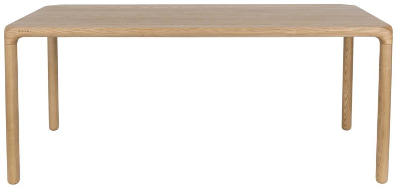 Elegant Storm Spisebord i Massivt Natur Asketræ 160x90 cm