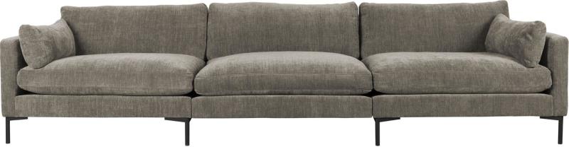 4-personers Sofa Zuiver Summer Kaffe - Slidstærkt Stof
