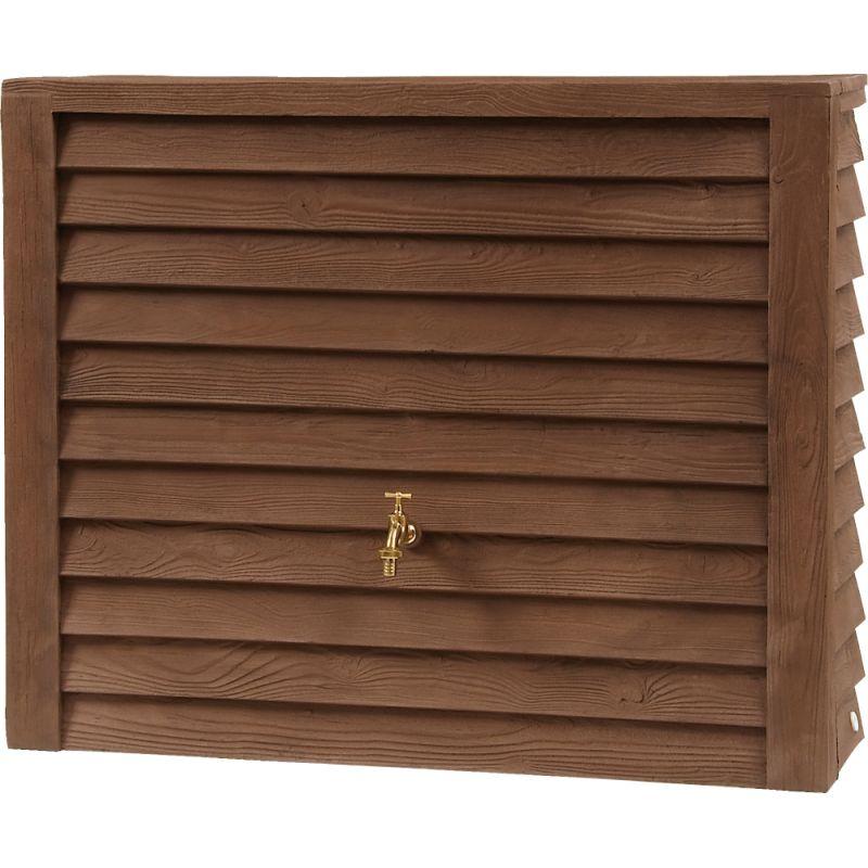 Garantia Woody 350l Regnvandsbeholder - Mørk Brun