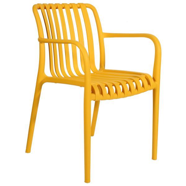 Homeville Maria Gul Havestol - Klassisk Design til Udeliv