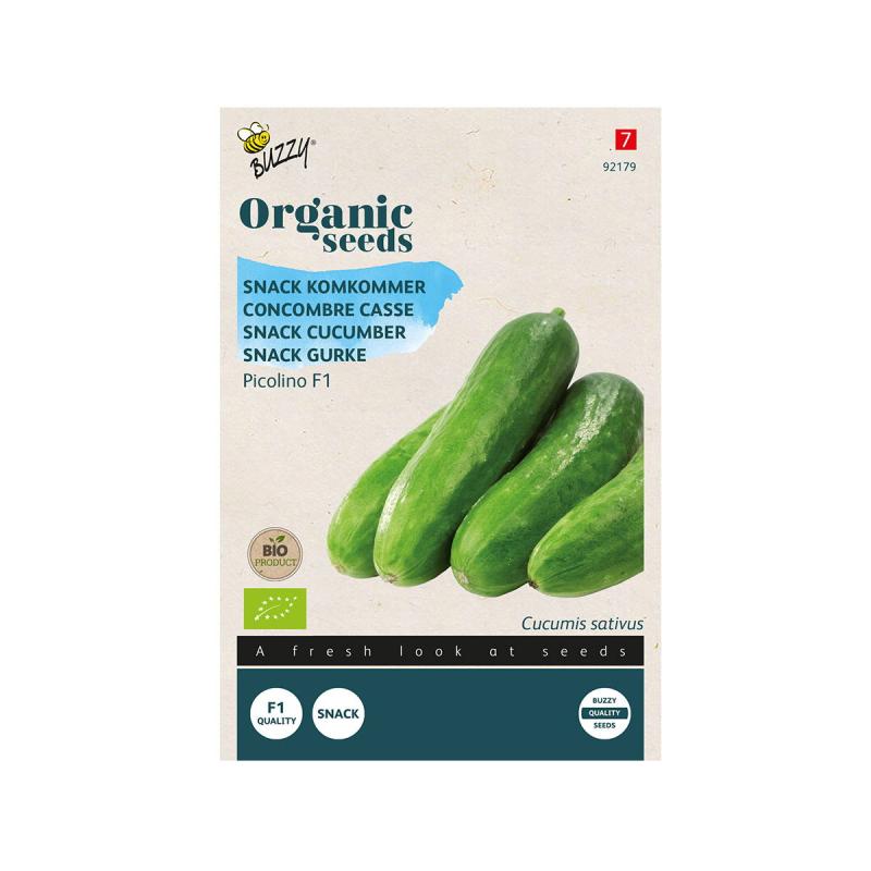 økologisk Snack Agurk Frø  Quot Picolino F1 Quot
