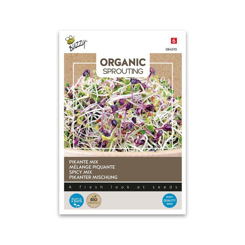 økologisk Spicy Salatmix Spirer Frø 30