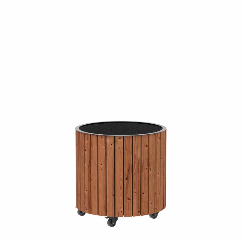 Plus Circle Plantekasse ø55 55 Thermowoodâ 18373-